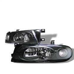 ( Spyder ) - Crystal Headlights - Black