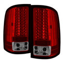 ( Spyder ) - LED Tail Lights - Red Clear
