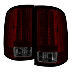 ( Spyder ) - LED Tail Lights - Red Smoke