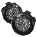 ( Spyder ) - LED Fog Lights w/Switch - Clear