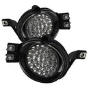 ( Spyder ) - LED Fog Lights w/Switch - Clear