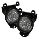 ( Spyder ) - LED Fog Lights w/Switch - Clear