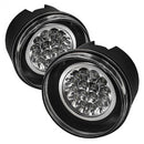 ( Spyder ) - LED Fog Lights w/Switch - Clear