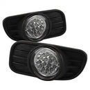 ( Spyder ) - LED Fog Lights w/Switch - Clear