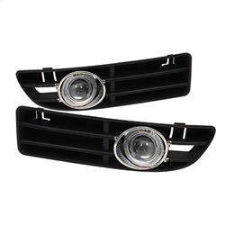 ( Spyder ) - Projector Halo Fog Lights w/Switch - Clear