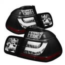 ( Spyder ) - Light Bar Style LED Tail Lights - Black