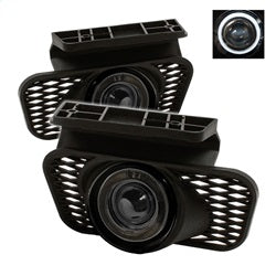 ( Spyder ) - Halo Projector Fog Lights w/Switch - Smoke