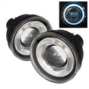 ( Spyder ) - Halo Projector Fog Lights w/Switch - Clear