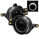 ( Spyder ) - Halo Projector Fog Lights w/Switch - Smoke