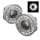( Spyder ) - Halo Projector Fog Lights w/Switch - Clear