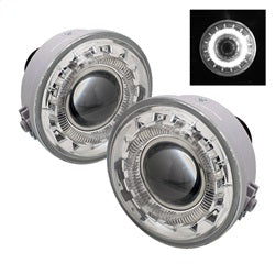 ( Spyder ) - Halo Projector Fog Lights w/Switch - Clear
