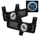 ( Spyder ) - Halo Projector Fog Lights w/Switch - Clear