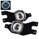 ( Spyder ) - Halo Projector Fog Lights w/Switch - Clear