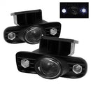 ( Spyder ) - LED Projector Fog Lights w/Switch - Smoke