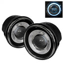 ( Spyder ) - Halo Projector Fog Lights w/Switch W/Switch - Clear