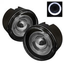 ( Spyder ) - Halo Projector Fog Lights w/Switch W/Switch - Smoke
