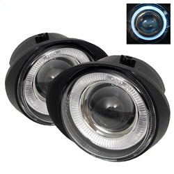 ( Spyder ) - Halo Projector Fog Lights w/Switch - Clear