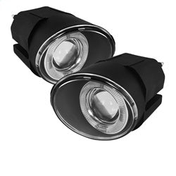 ( Spyder ) - Projector Fog Lights w/Switch - Clear