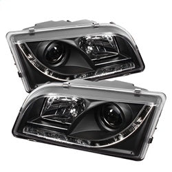 ( Spyder ) - Projector Headlights - DRL - Black - High H1 (Included) - Low H1 (Included)