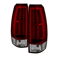 ( Spyder ) - LED Tail Lights - Red Clear