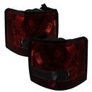 ( Spyder ) - LED Tail Lights - Red Smoke
