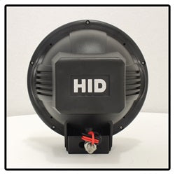 ( Spyder ) - 7 Inch HID 4x4 fog lights Black/Red Housing w/wiring W/Switch- Chrome