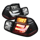 ( Spyder ) - Light Bar Style LED Tail Lights - Black
