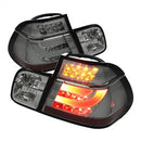 ( Spyder ) - Light Bar Style LED Tail Lights - Smoke
