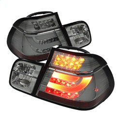 ( Spyder ) - Light Bar Style LED Tail Lights - Smoke