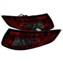 ( Spyder ) - LED Tail Lights - Red Smoke