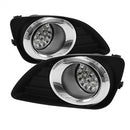 ( Spyder ) - LED Fog Lights w/Switch - Clear