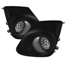( Spyder ) - LED Fog Lights w/Switch - Clear