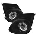 ( Spyder ) - Halo Projector Fog Lights w/Switch - Clear