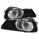 ( Spyder ) - Halo Projector Fog Lights w/Switch - Clear