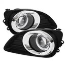 ( Spyder ) - Halo Projector Fog Lights w/Switch - Clear