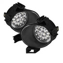 ( Spyder ) - LED Fog Lights w/Switch - Clear