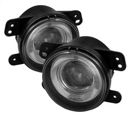 ( Spyder ) - Projector Fog Lights w/Switch - Smoke