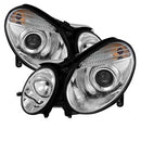 ( Spyder ) - Projector Headlights - Xenon/HID Model Only ( Not Compatible With Halogen Model ) - Chrome - High H7 (Included) - Low D2R (Not Included)