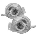 ( Spyder ) - Halo Projector Fog Lights w/Switch - Clear