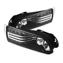 ( Spyder ) - LED Fog Lights w/Switch - Clear