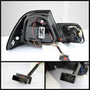 ( Spyder ) - Light Bar LED Tail Lights - Red Clear