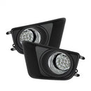( Spyder ) - LED Fog Lights w/Switch - Clear