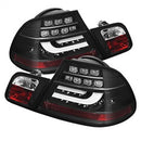 ( Spyder ) - Light Bar Style LED Tail Lights - Black
