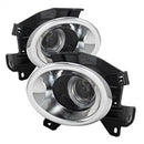 ( Spyder ) - Halo Projector Fog Lights w/Switch W/Switch - Clear