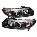 ( Spyder ) - Projector Headlights - CCFL Halo - Black - High H1 (Included) - Low H1 (Included)