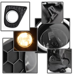 ( Spyder ) - OEM Fog Lights W/Switch - Smoke