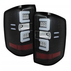 ( Spyder ) - Light Bar LED Tail Lights - Black