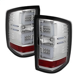 ( Spyder ) - Light Bar LED Tail Lights - Chrome