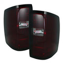 ( Spyder ) - Light Bar LED Tail Lights - Red Smoke