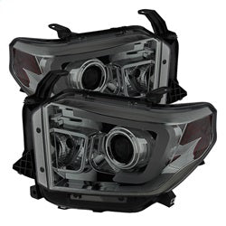 ( Spyder ) - Projector Headlights - Light Bar DRL - Smoke
